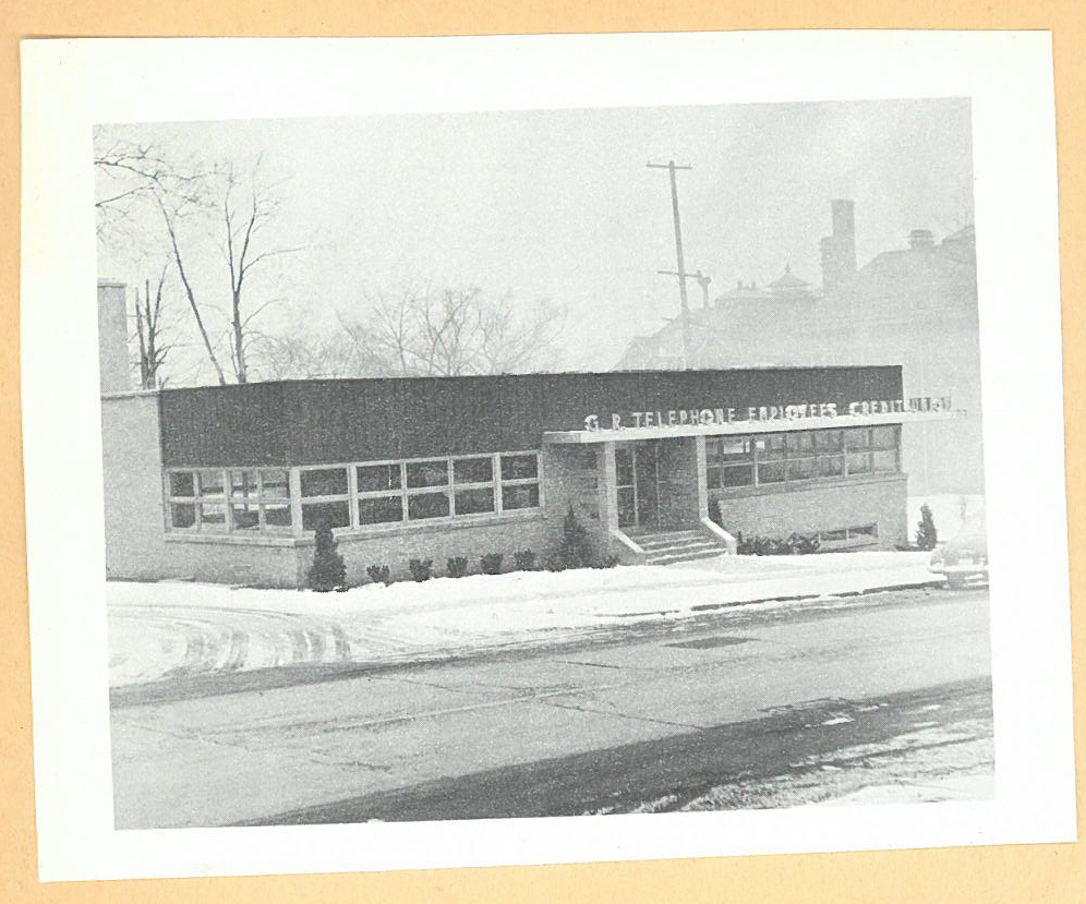 Grand Rapids Telephone Employees Credit Union, where Robert worked as a manager from 1955 to 1967.