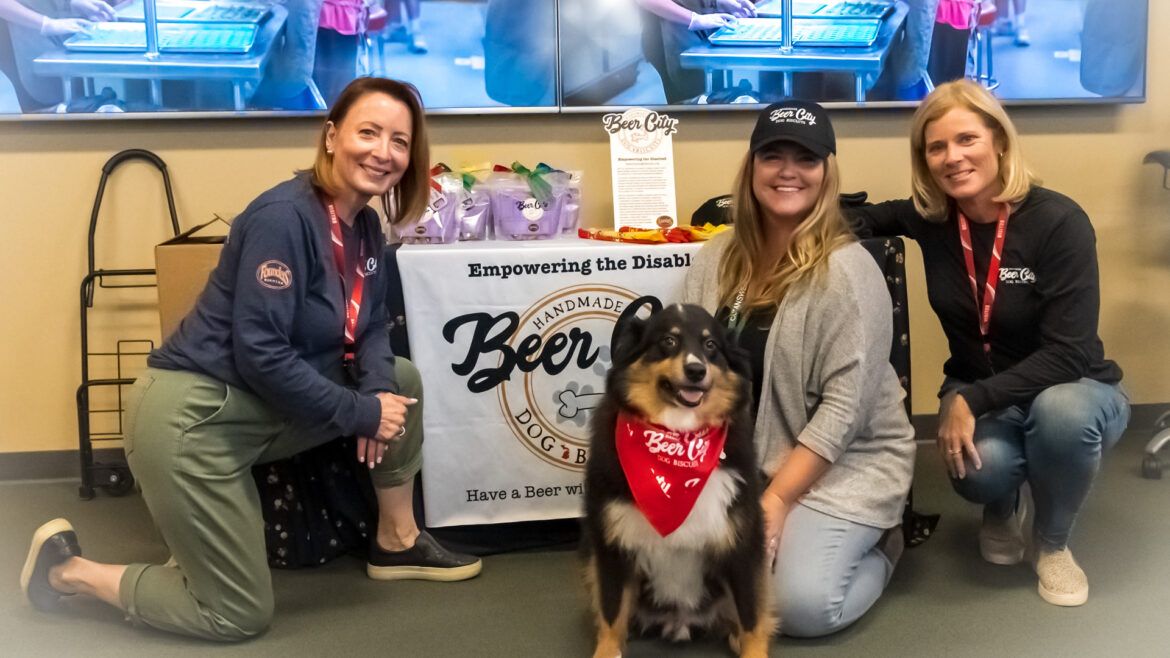 Communi7y Crew Hosts Pop Up With Local Nonprofit Beer City Dog Biscuits