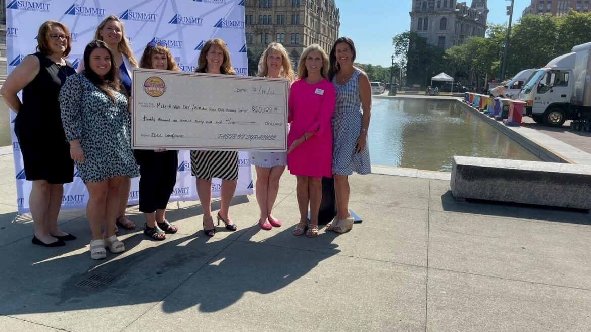 The Summit Federal Credit Union Taste of Syracuse 2022 Raises over $20,000 for Local Charities