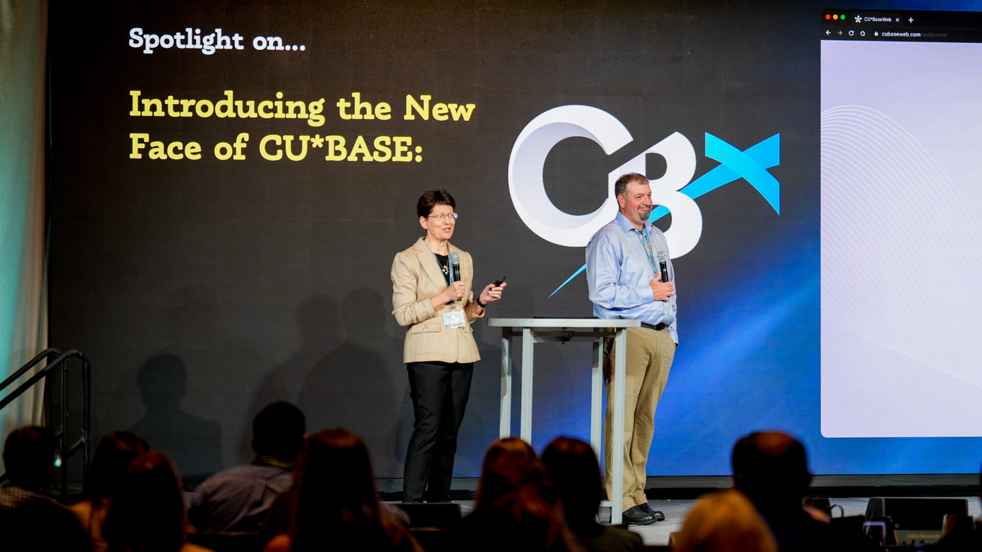 EVPs Dawn Moore and Brian Maurer introduce CBX, the new look and name of CU*BASE. 
