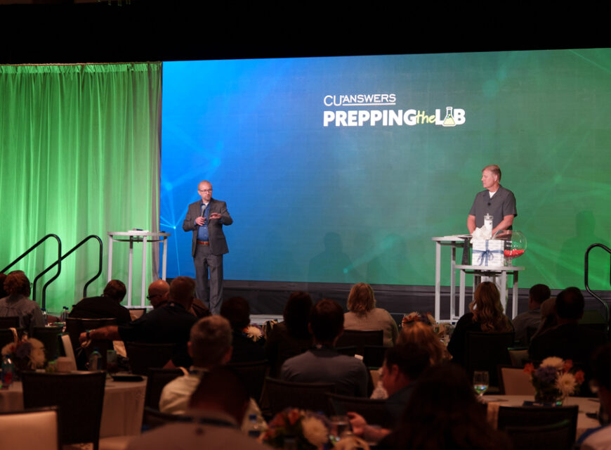 EVP of Technology Dave Wordhouse and CEO Geoff Johnson