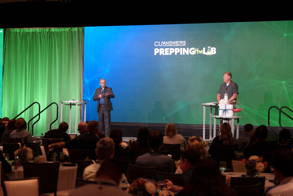 EVP of Technology Dave Wordhouse and CEO Geoff Johnson